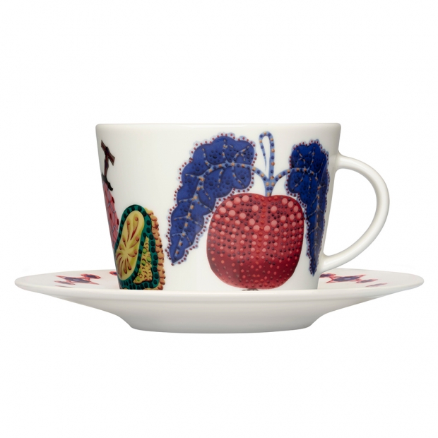 Taika Sato cup and saucer 0.3l, white