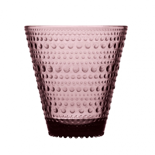 Kastehelmi glasses 0.3l, 2pcs, pink calluna