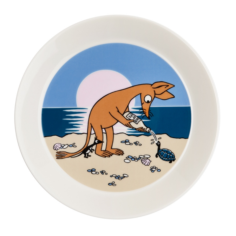 Sniff plate 19cm, sand blue