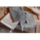Meri washcloth, grey