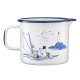 Kastrol Moomins Sailors 1,3l, smalt / bílo-modrý