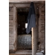 Towel Terva, black-gray