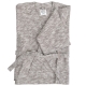Kaapelitehdas bathrobe, white-brown