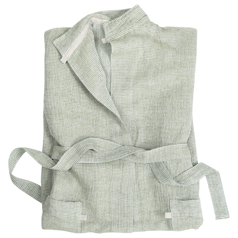 Terva bathrobe, olive green