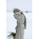 Terva bathrobe, olive green