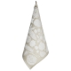 Linen dishcloth / napkin Talven Tuoksut 46x46, linen-white