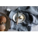 Linen tea towel Duo 48x70, gray-graphite