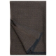 Merino blanket Koli 135x170, black-brown
