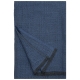 Merino blanket Koli 135x170, black-blue
