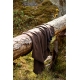 Merino blanket Koli 135x170, black-brown