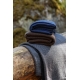Merino blanket Koli 135x170, black-brown