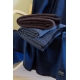 Merino blanket Koli 135x170, black-brown