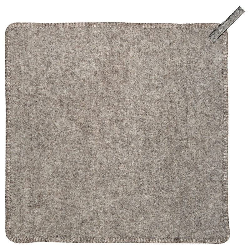 Woolen seat cushion Arvo 46x46, beige