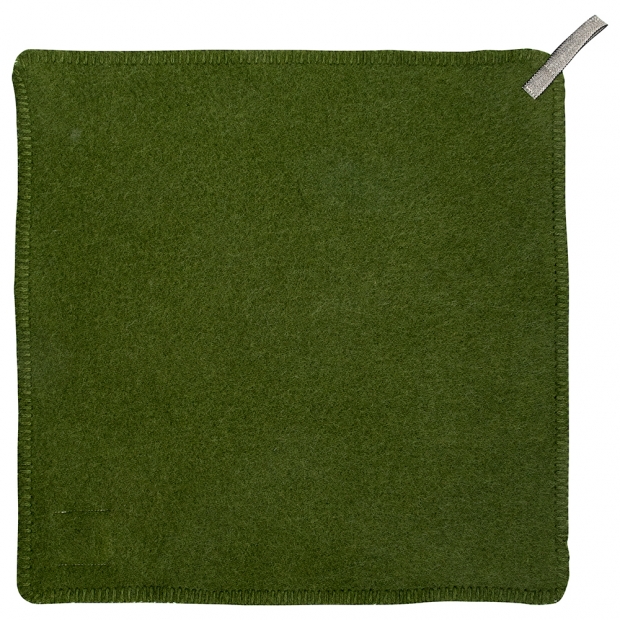 Woolen seat cushion Arvo 46x46, olive green