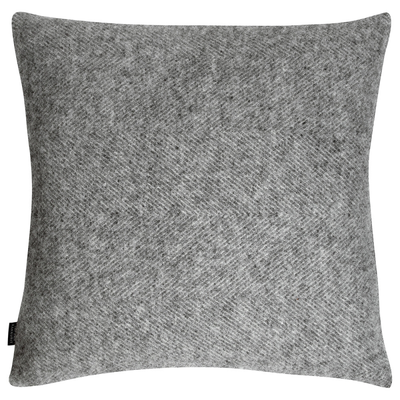 Arvo wool pillowcase 45x45, grey / Finnsheep