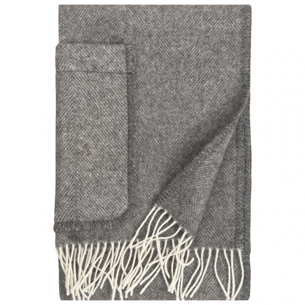 Arvo scarf, with pockets / brown