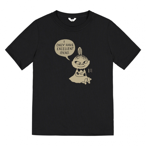 The Excellent Little My T-shirt, black-bronze