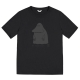 Moomin Groke children's t-shirt, black
