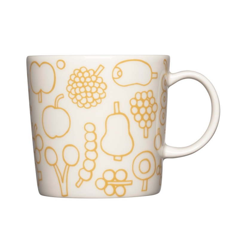 Oiva Toikka Frutta mug 0.3l, yellow