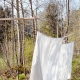 Hanging clothesline