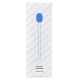 Glass spoon 15.5cm, blue