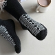 Louhi Merino socks, dark grey