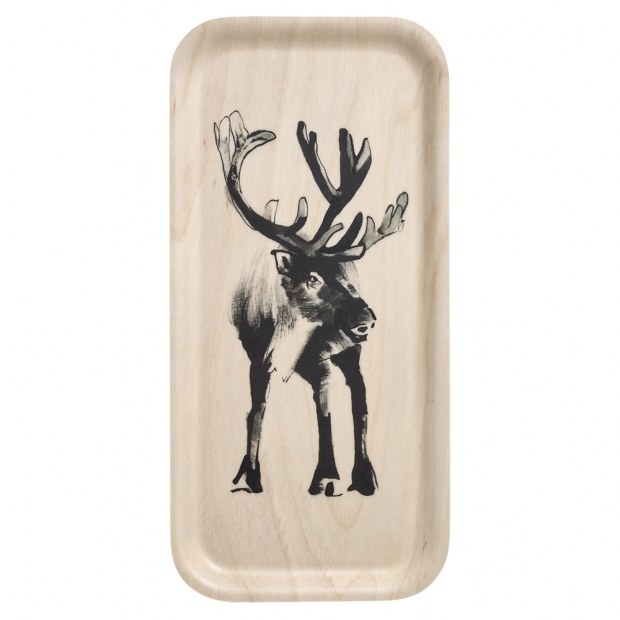 Tray Reindeer 27x13cm