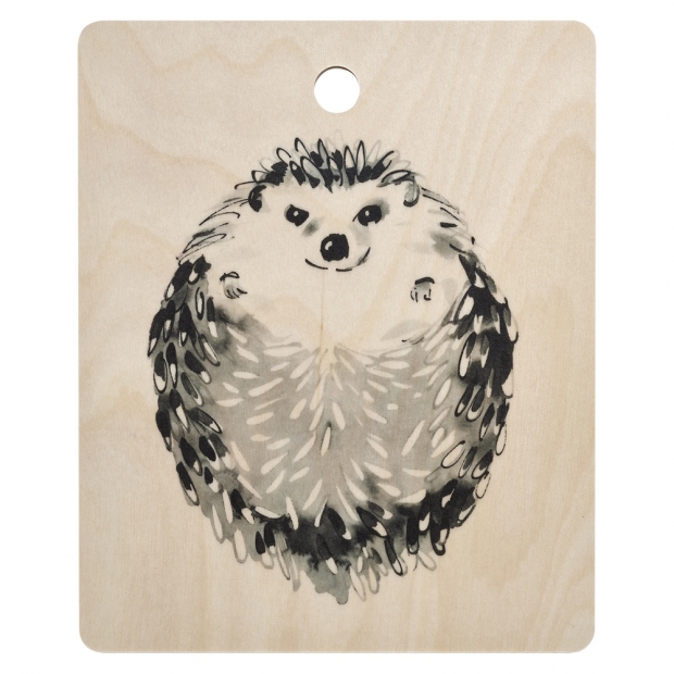Cutting board Hedgehog 18x22cm