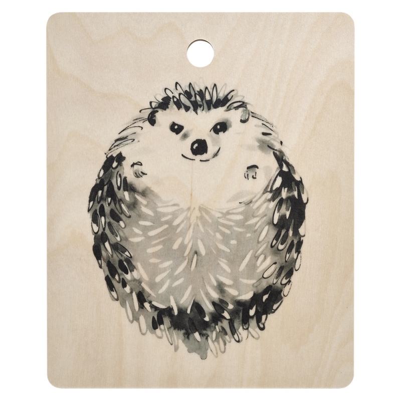 Cutting board Hedgehog 18x22cm