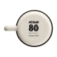 Moomin 80th Anniversary Mug 0.37l, enamel / beige