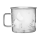 Skleněný hrnek Moomin Let it snow 0,35l