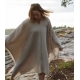 Poncho Terva, linen