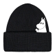 Moomin Hello there Merino hat, black