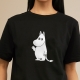 Moomin Hello there T-shirt, black and white