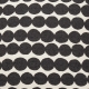 Räsymatto cushion cover 50x50, black-white