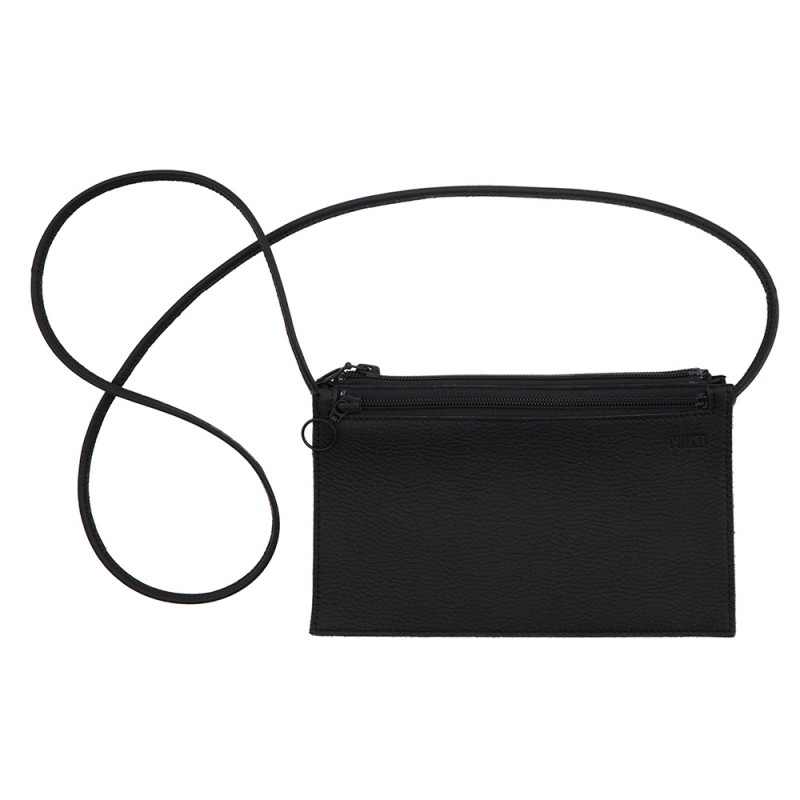 Piilo handbag, black / black zipper
