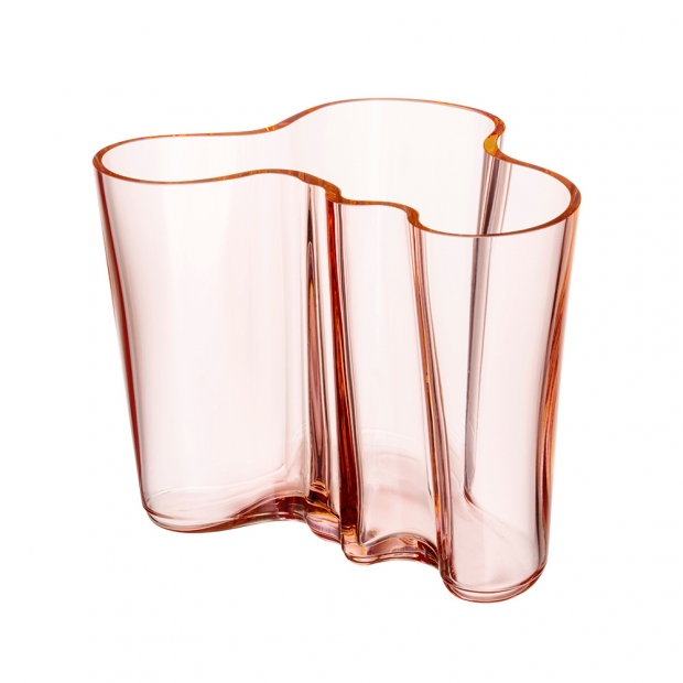 Alvar Aalto Vase 160mm, salmon pink