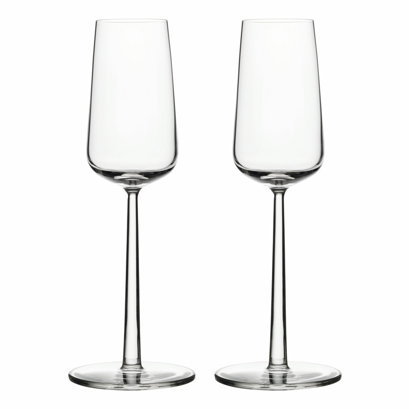 Poháre na šampaňské Essence 0,21l, 2ks