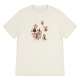 Moomin Party animals T-shirt, white