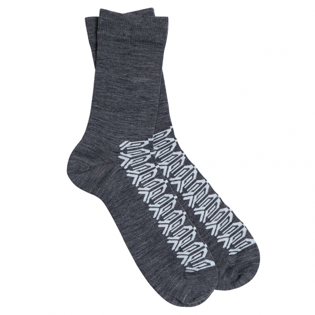 Merino socks Louhi, thin / light gray