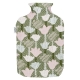 Tulppaani hot water bottle, pink-olive