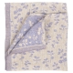 Linen napkin Meirami 46x46, gold-lavender