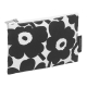 Kosmetická taštička Kaika Unikko, černo-bílá