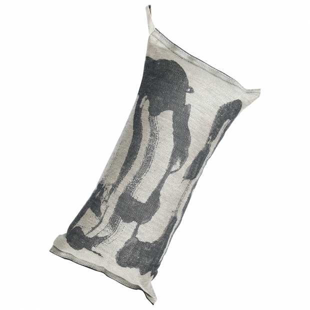 Savu sauna cushion, linen-dark gray