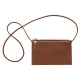 Piilo handbag, brown / gold zipper