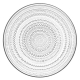 Kastehelmi plate 31.5cm, clear