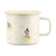 Moomin Flowers mug 0.37l, enamel / yellow