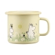 Moomin Meadow mug 0.25l, enamel / yellow
