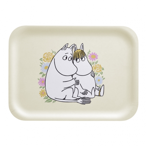 Moomin Flowers Tray 27x20cm