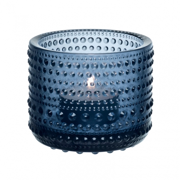 Kastehelmi candlestick, blue rain